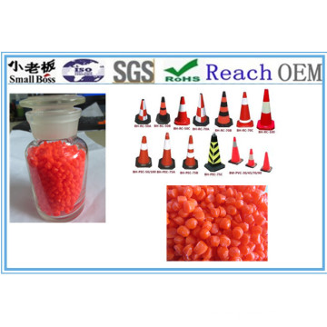 PVC Traffic Road Cone Granules